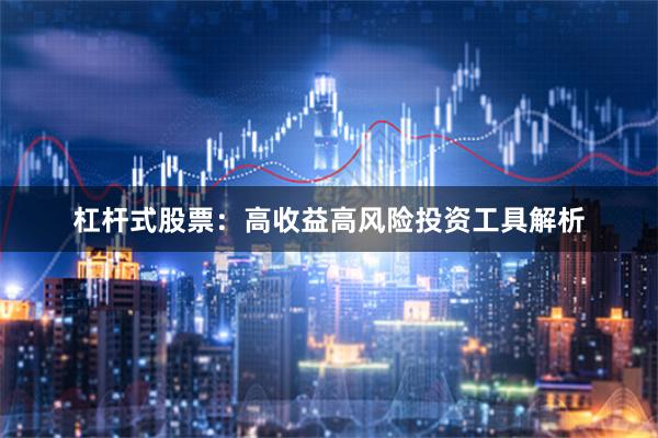 杠杆式股票：高收益高风险投资工具解析